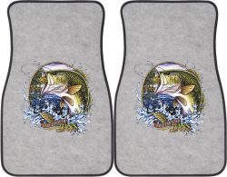 Large Mouth Bass Car Mats