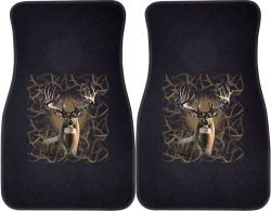 Wild Life Night Buck Car Mats