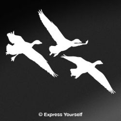 Snow Geese Cuppin Decal