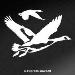 Gathering Geese Decal