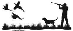 Pheasant Heaven Lab Mural Decal