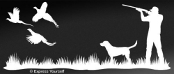 Pheasant Heaven Lab Mural Decal