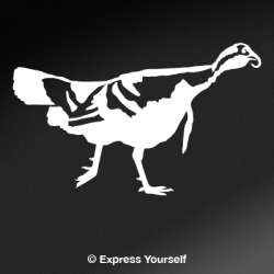 Turkey on the Run Decal