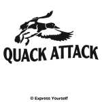 Quack Attack Duck 1 Decal