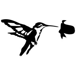 Hummingbird Wall Decal