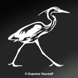 Great Heron Decal