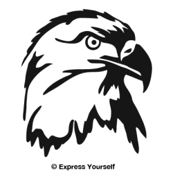 Eagle Head Decal