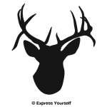 Droptine Buck Decal