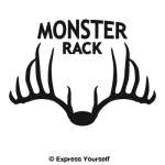 Monster Rack2 Wall Decal