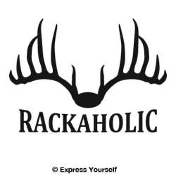 Rackaholic Decal