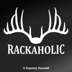 Rackaholic Decal