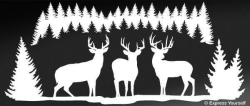 Back Country Bucks Mural Decal