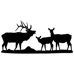 Elk Gang Wall Decal