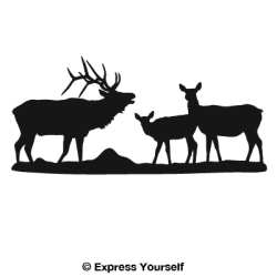 Elk Gang Decal