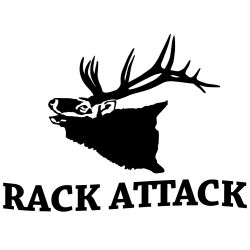 Rack Attack Elk Wall Decal