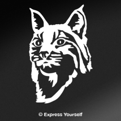 Bobcat Face Decal