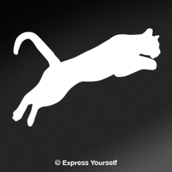 Cougar Leap Decal