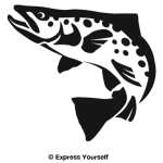 Brown Trout Wall Decal