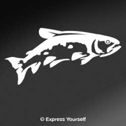 Leaping Trout Decal