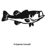 Bass Decal