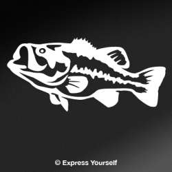 Largemouth Bass Detailed Decal