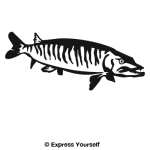 Muskie Wall Decal
