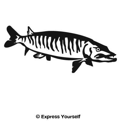 Muskie Decal