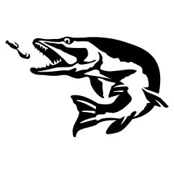 Pike Strike Wall Decal