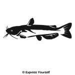 Channel Catfish Wall Decal