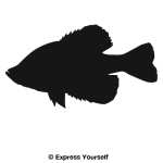 Crappie Decal