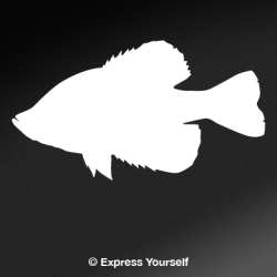 Crappie Decal