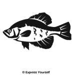 Crappie 2 Wall Decal