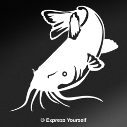 Catfish Feeding Decal