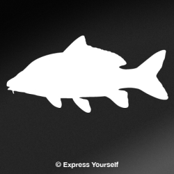 Carp Silhouette Decal