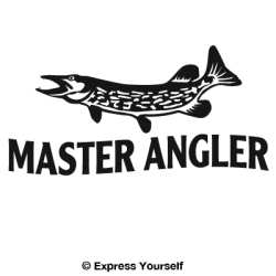 Master Angler Northern Decal