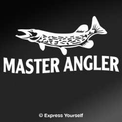 Master Angler Northern Decal