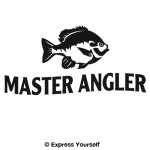 Master Angler Sunfish Decal