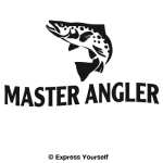 Master Angler Trout Decal