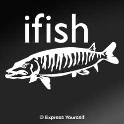 ifish Muskie Decal