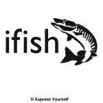 ifish Muskie 2 Decal