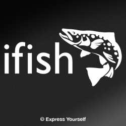 ifish Trout Decal