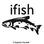 ifish Trout 2 Decal