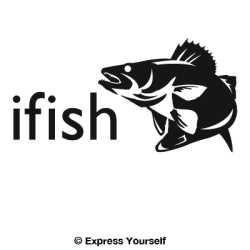 ifish Walleye 2 Decal