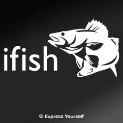 ifish Walleye 2 Decal