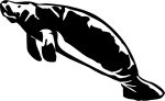 Manatee Wall Decal