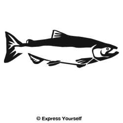 Chinook Salmon Decal