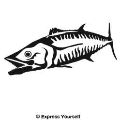 Mackerel Decal