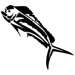 Mahi Mahi Wall Decal