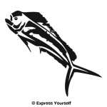 Mahi Mahi Wall Decal