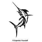 Marlin Wall Decal